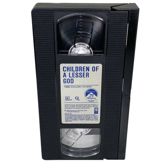 Children Of A Lesser God VHS 1986 - Picture 2 of 8